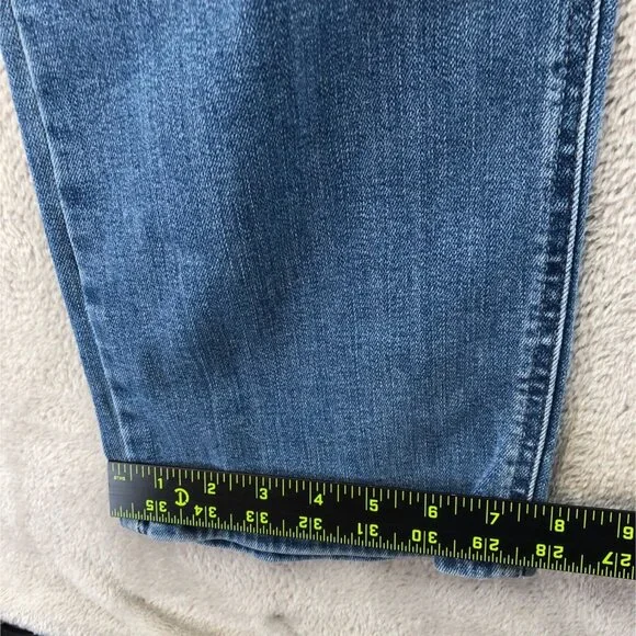 Lee Womens Jeans Size 22M Blue Denim Regular Fit Straight Leg Mid Rise Classic - Picture 6 of 16